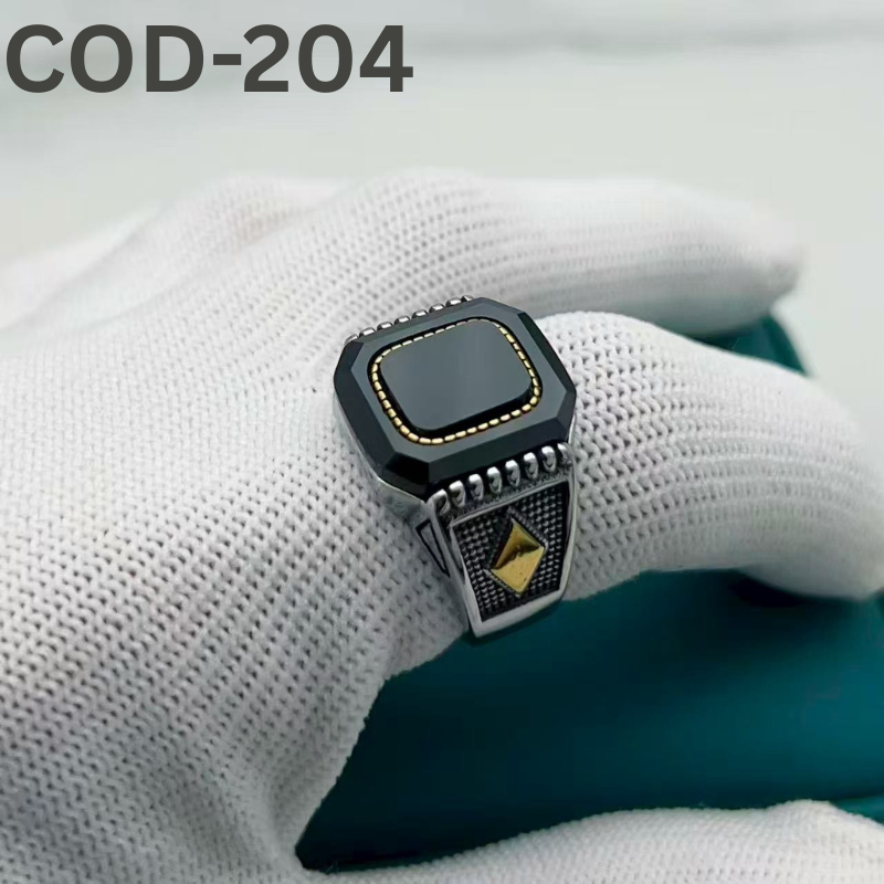 অরজিনাল আকিক পাথর হাতের আংটি (COD-204)